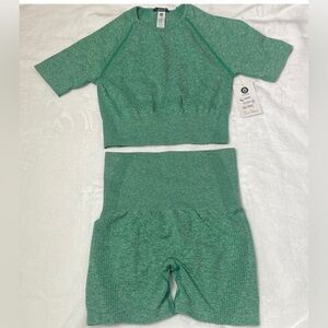 OTOS Teal Athletic Shorts Set